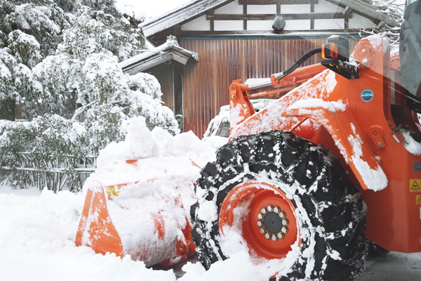 一般住宅除雪